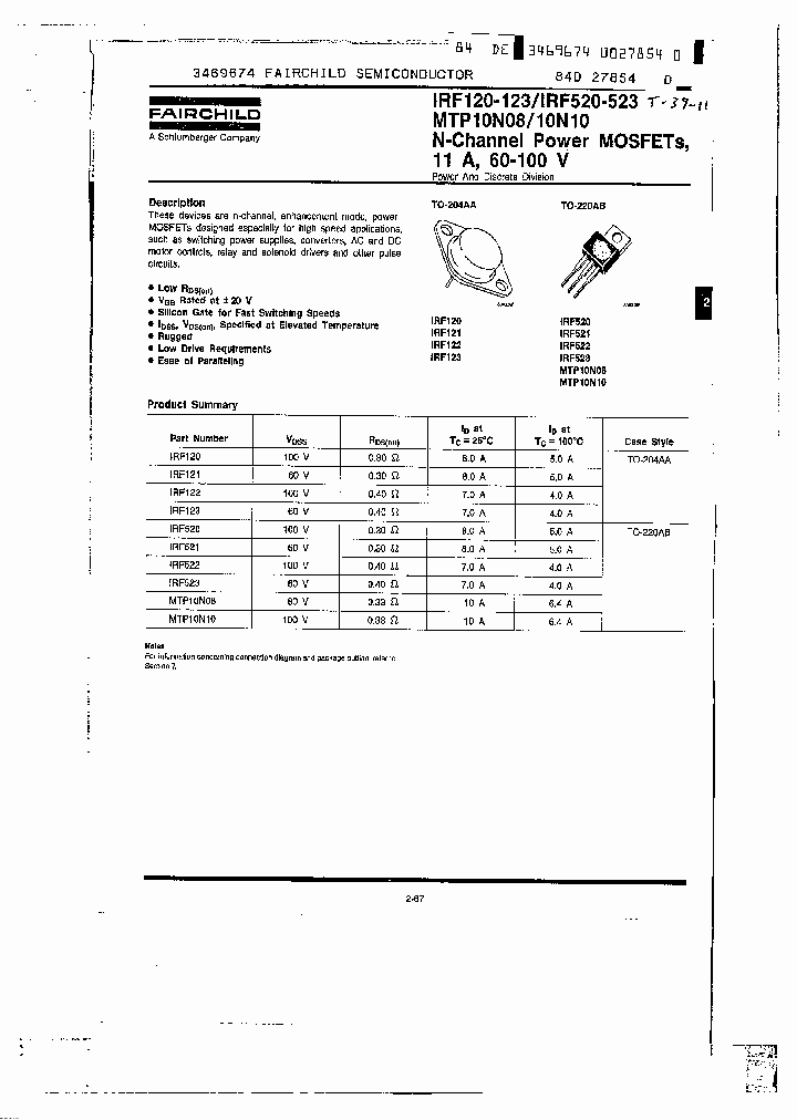 MTP10N08_1742907.PDF Datasheet