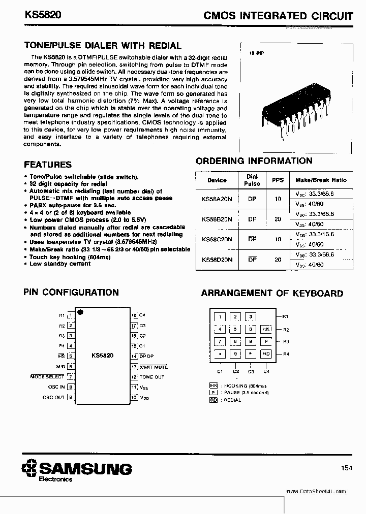 KS58C20_1742928.PDF Datasheet