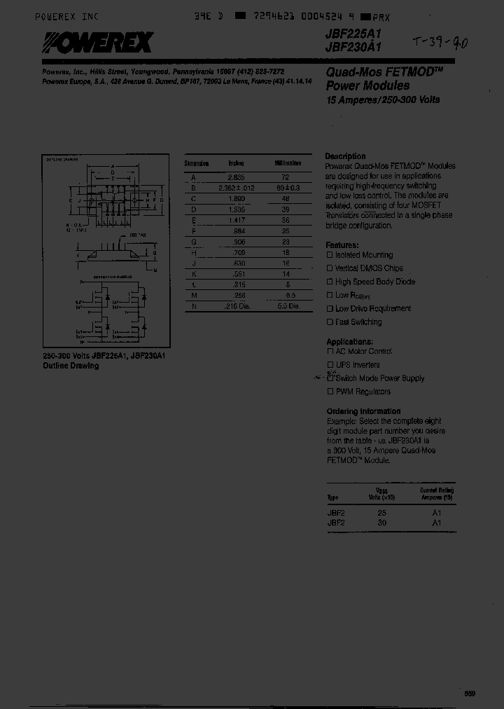 JBF225A1_1438873.PDF Datasheet