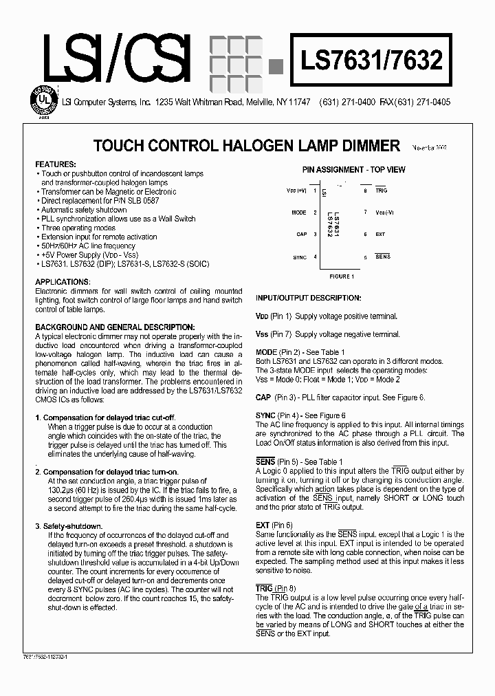LS7631-S_1443165.PDF Datasheet