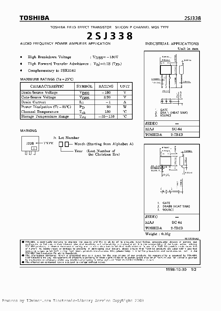 2SJ338Y_1432775.PDF Datasheet