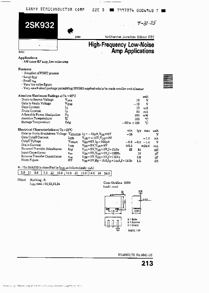 2SK932-22_1447537.PDF Datasheet
