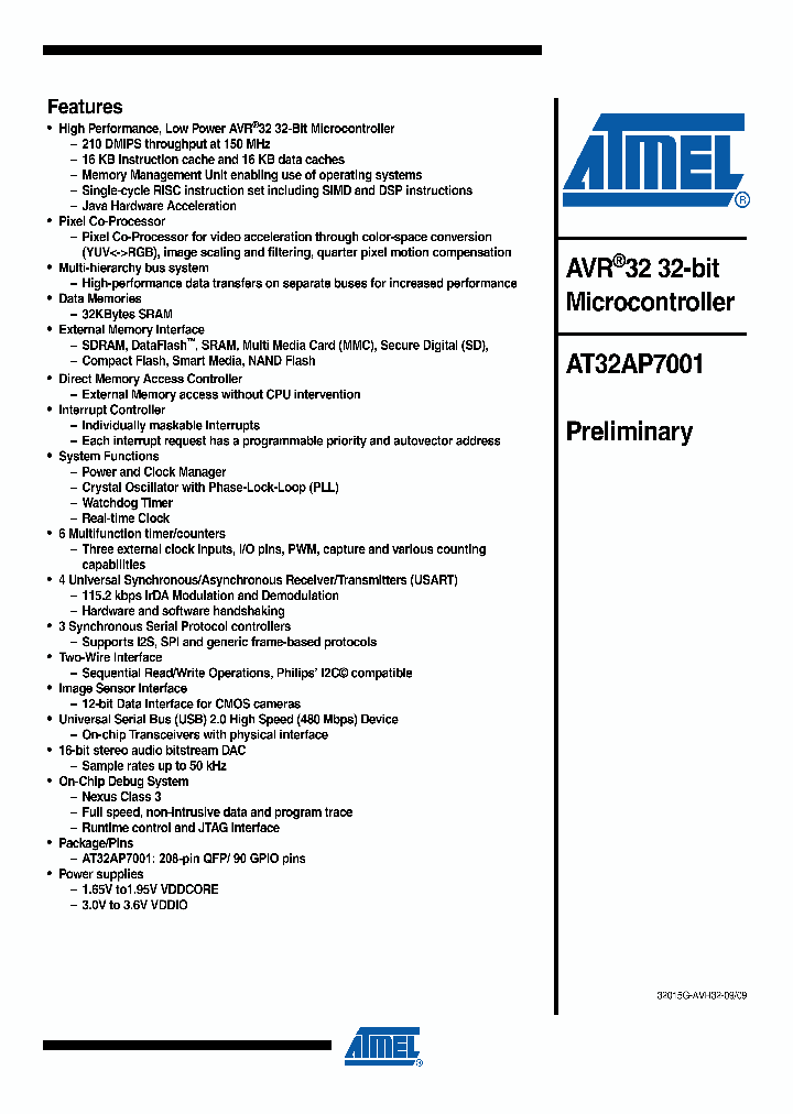 AT32AP70011_1747975.PDF Datasheet