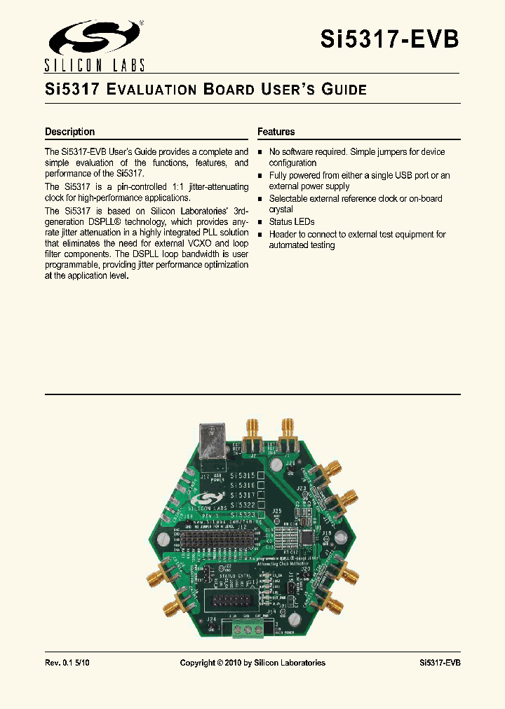 SI5317-EVB_1748362.PDF Datasheet