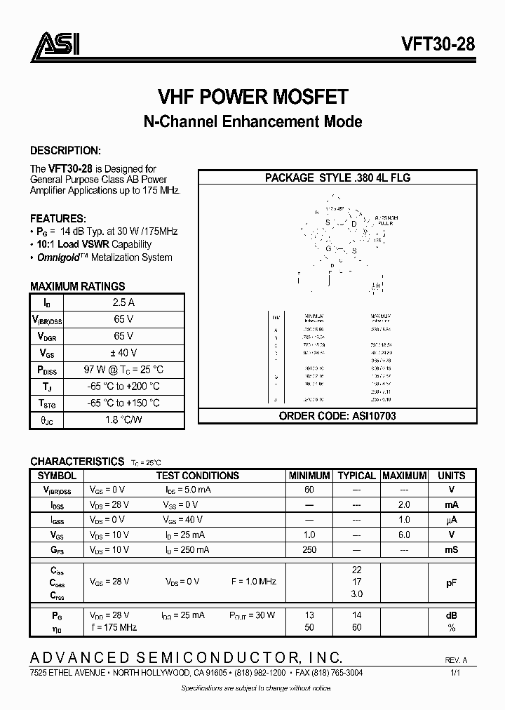VFT30-28_1434715.PDF Datasheet