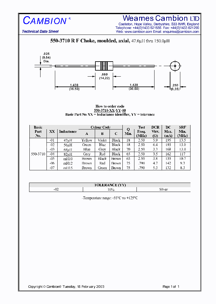 550-3710_1749710.PDF Datasheet