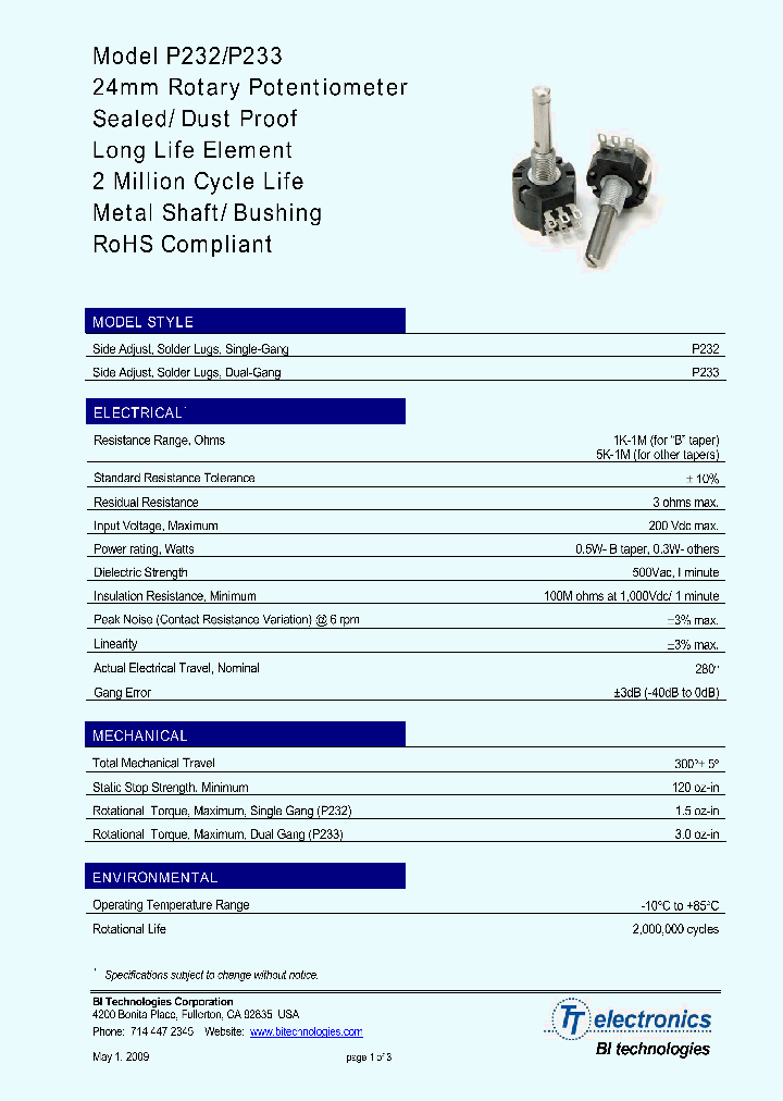P232-SFA25BR10K_1449486.PDF Datasheet