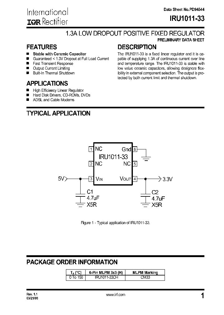 IRU1011-33CH_1750871.PDF Datasheet