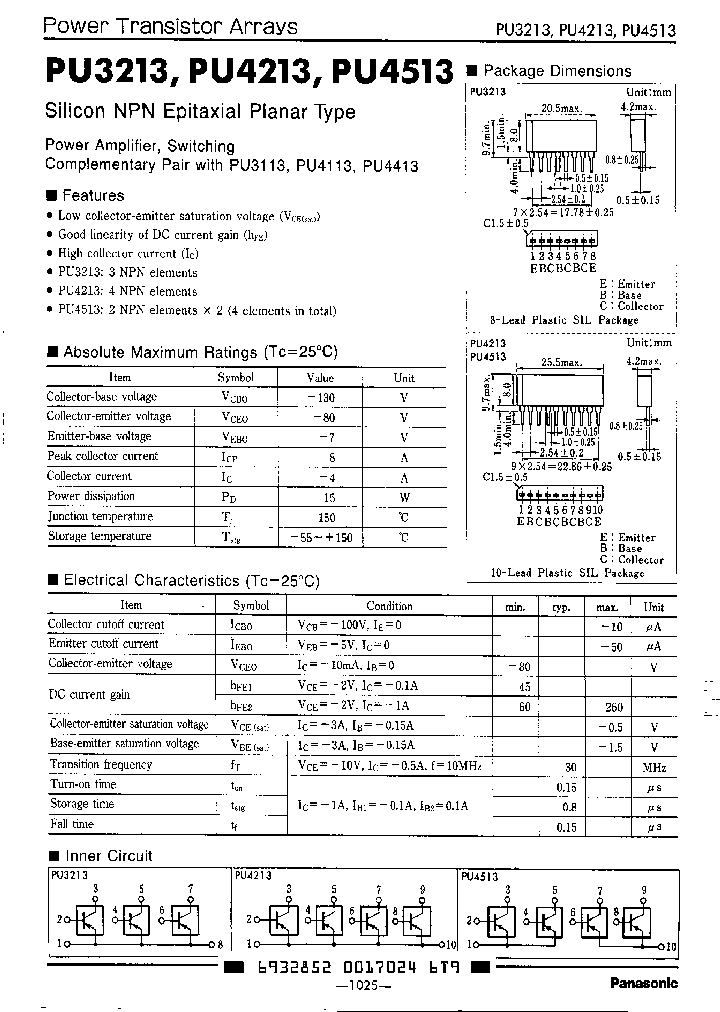 PU3213_1450061.PDF Datasheet