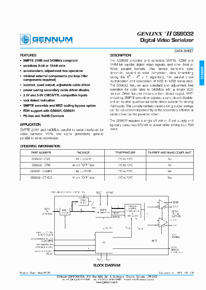 GS9032-CTME3_1448842.PDF Datasheet