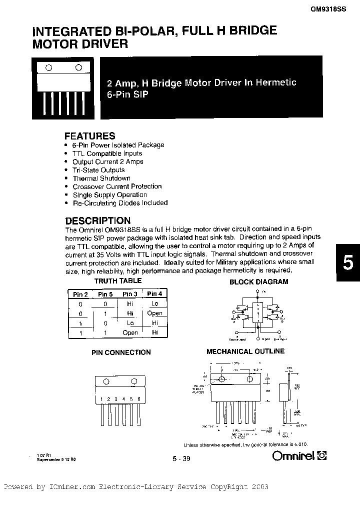 OM9318SS_1443665.PDF Datasheet