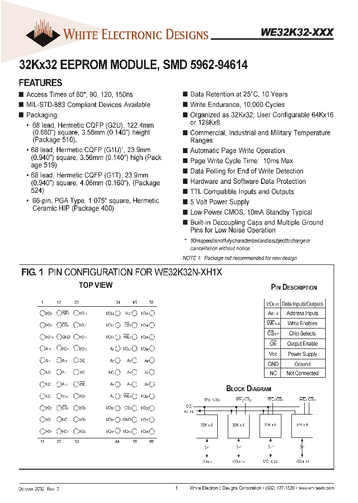WE32K32-XG1UX_1449869.PDF Datasheet
