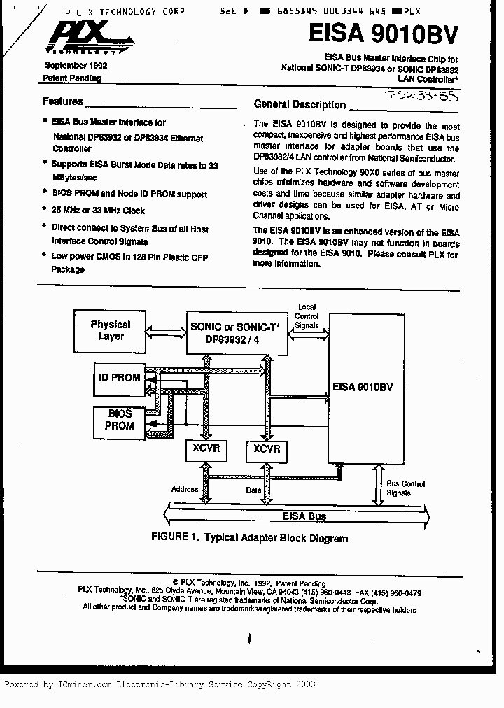 EISA9010BV_1450347.PDF Datasheet