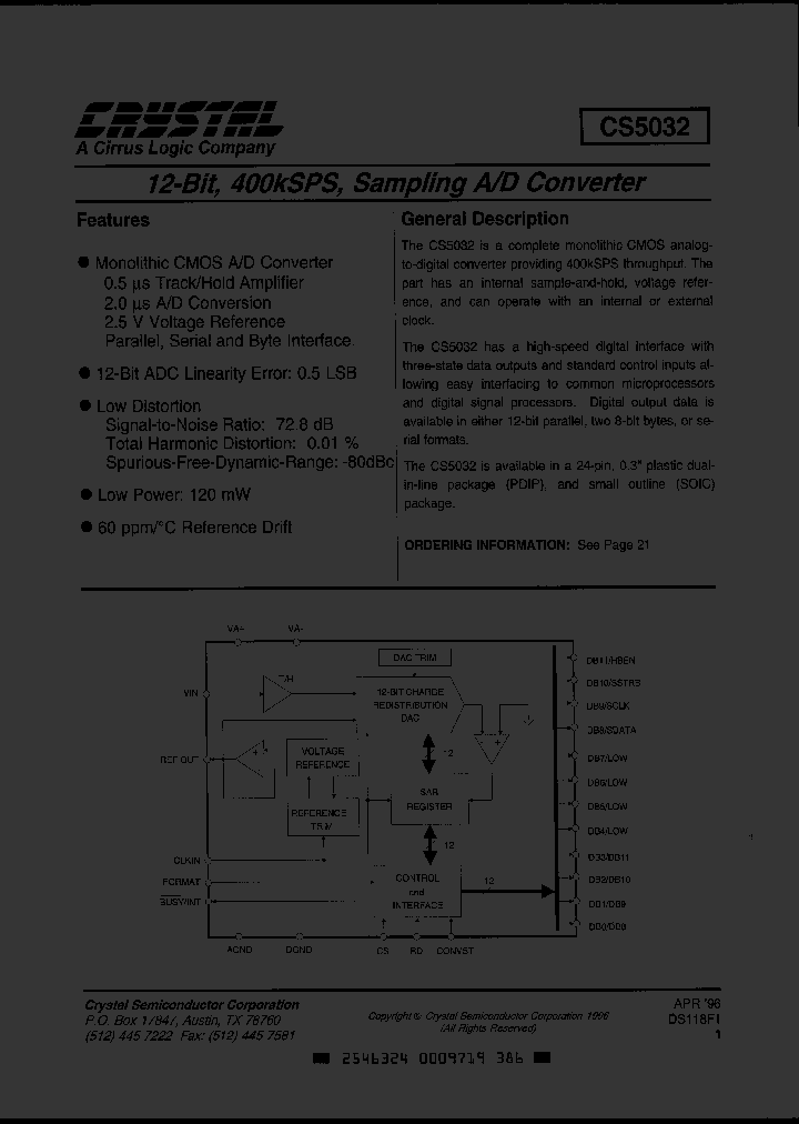CS5032-BS_1449042.PDF Datasheet