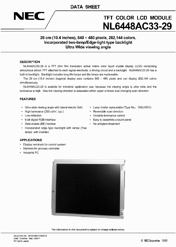 NL6448AC33-29_1453308.PDF Datasheet