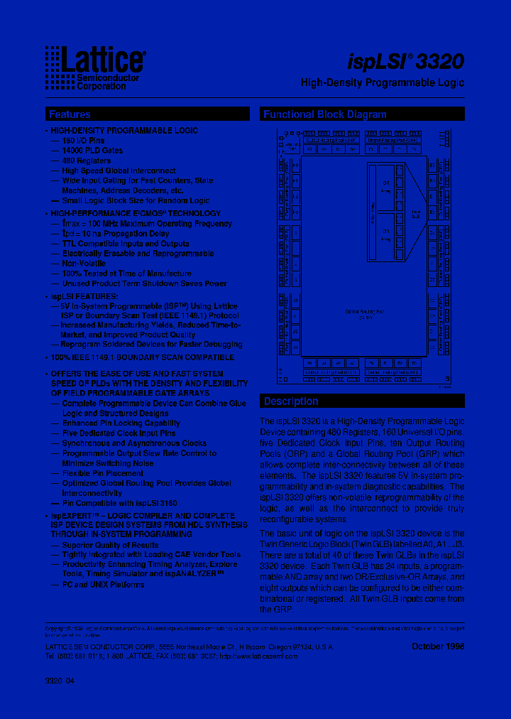 ISPLSI3320-70LB320_1459750.PDF Datasheet