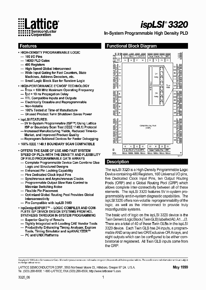 ISPLSI3320-70LM_1459746.PDF Datasheet