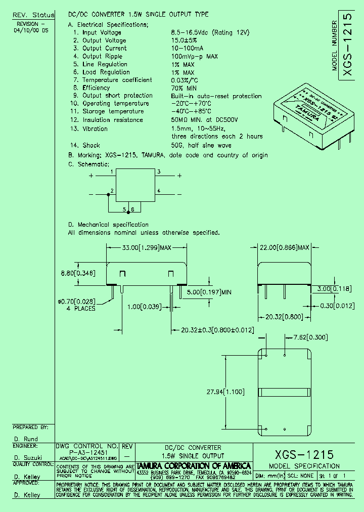 XGS-1215_1457024.PDF Datasheet