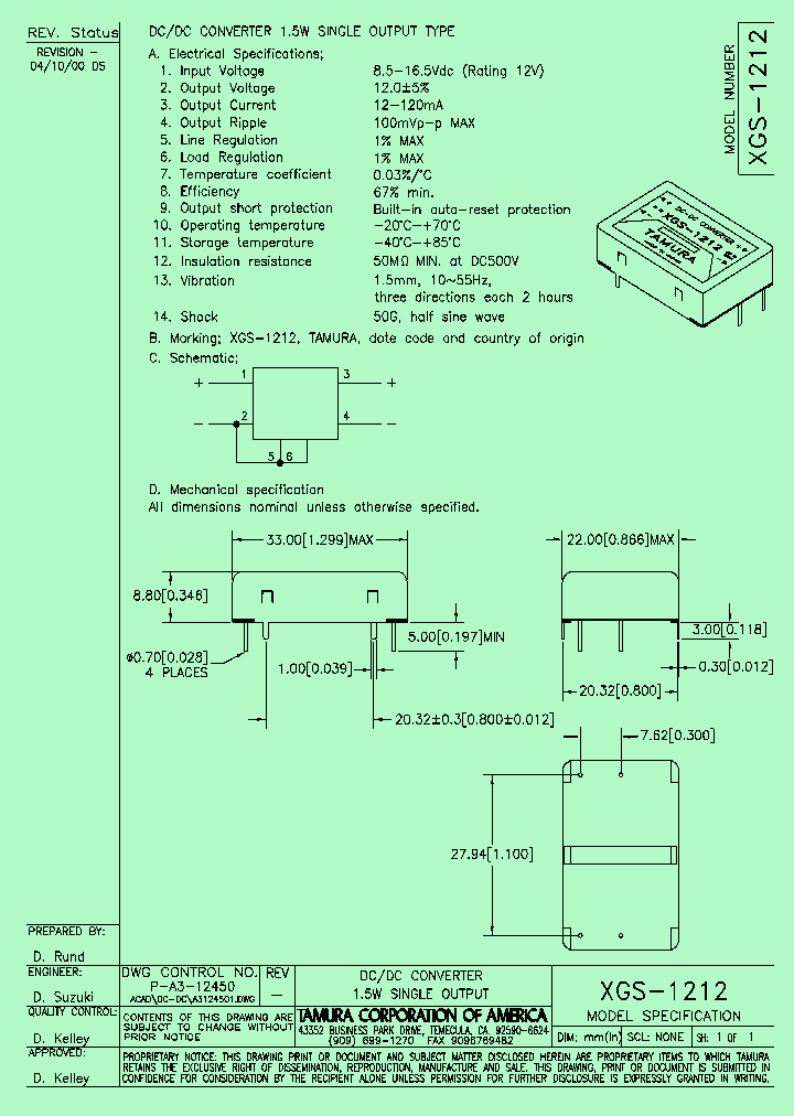 XGS-1212_1457023.PDF Datasheet