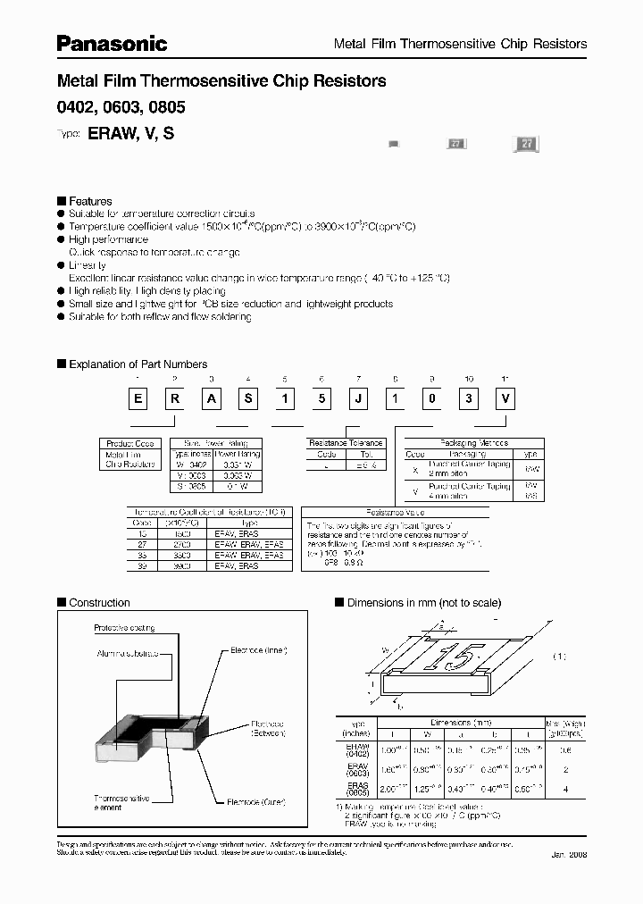 ERA-S15J330V_1455658.PDF Datasheet