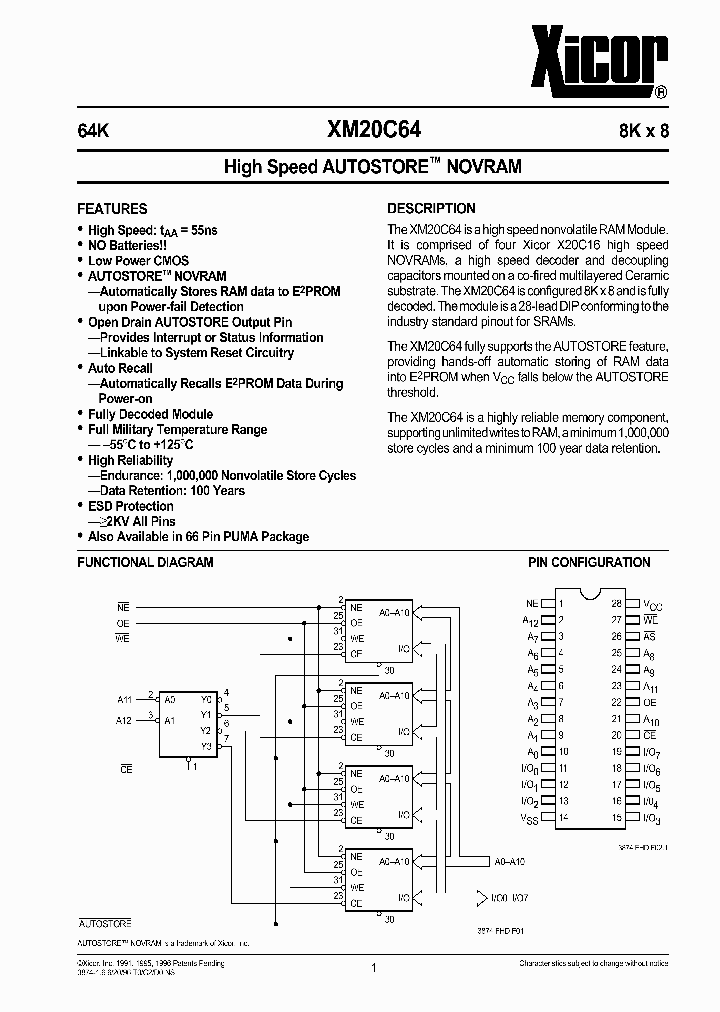 XM20C64_1450336.PDF Datasheet