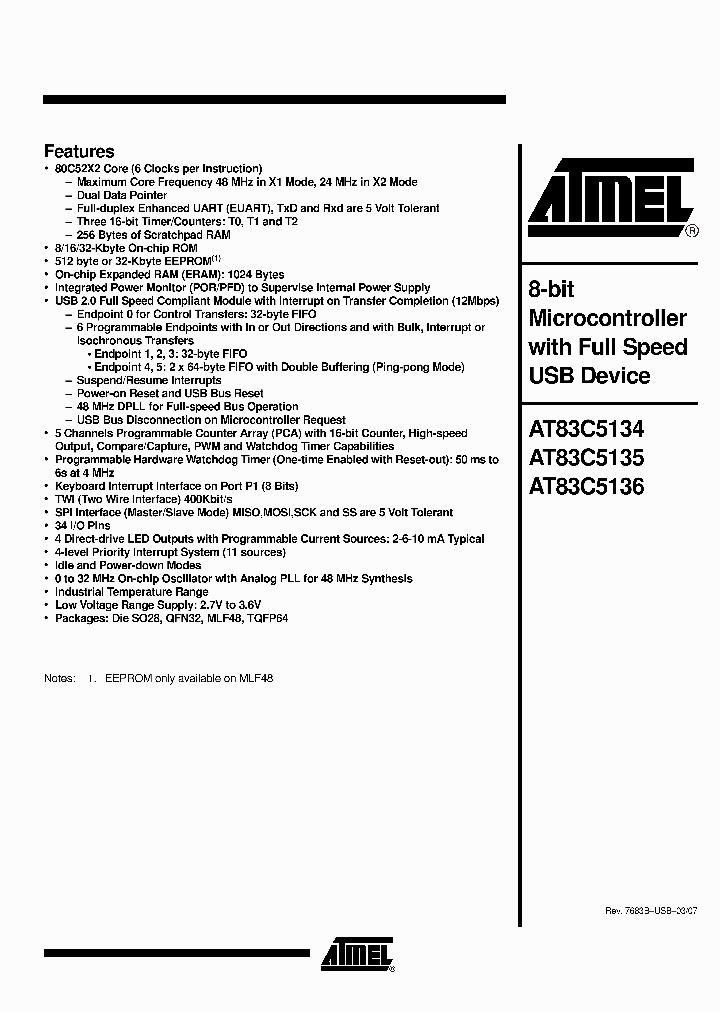 AT83C5136XXX-DDW_1464918.PDF Datasheet