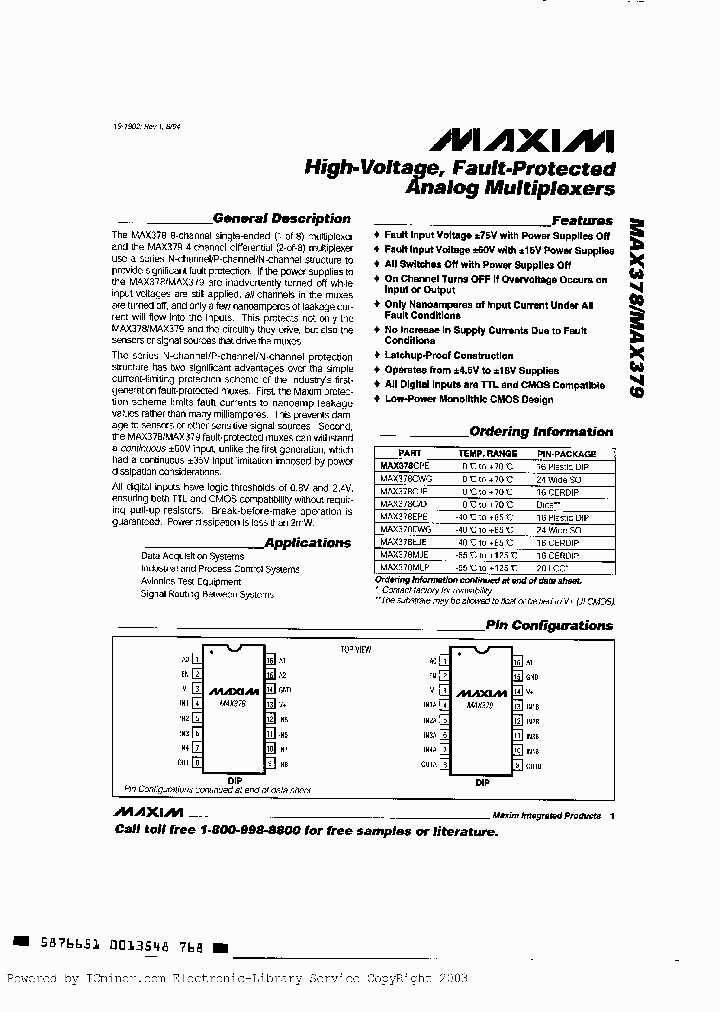 MAX379MJEHR_1467382.PDF Datasheet