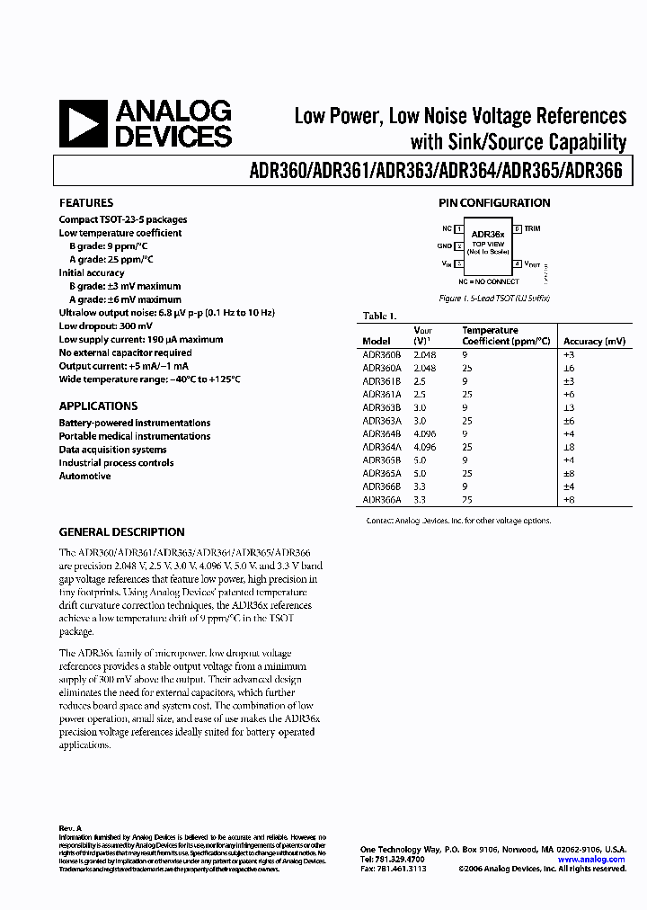 ADR365A_1464758.PDF Datasheet