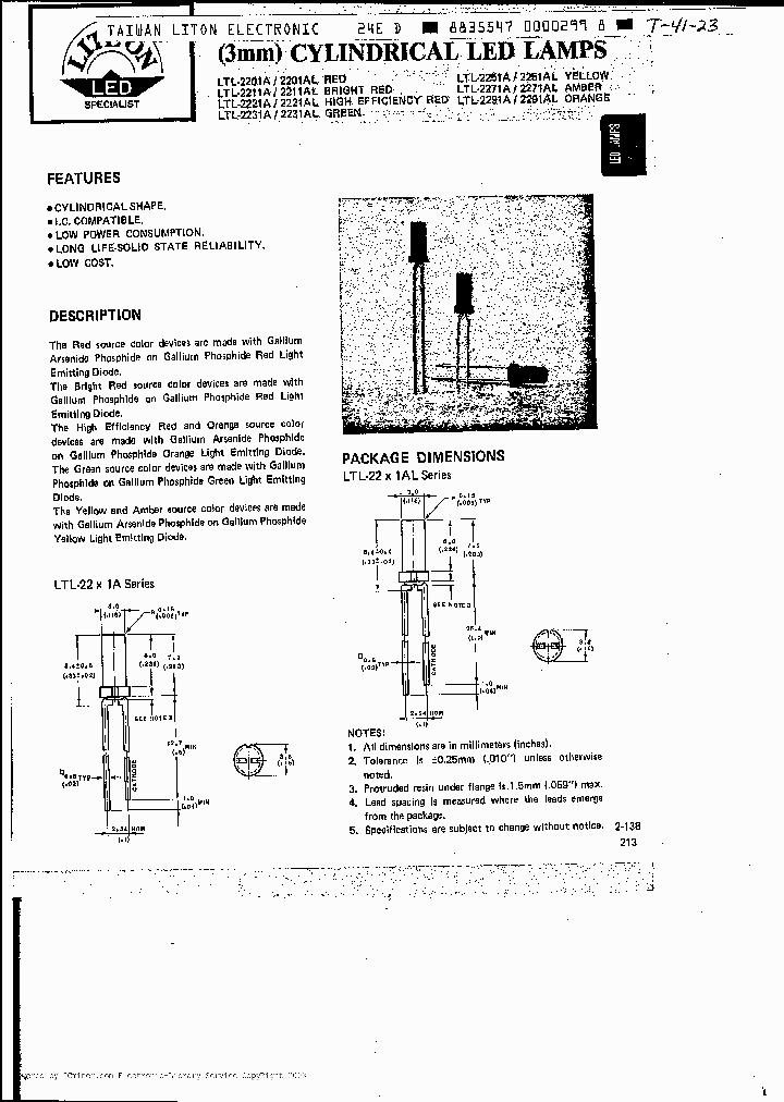 LTL2201AL_1470180.PDF Datasheet