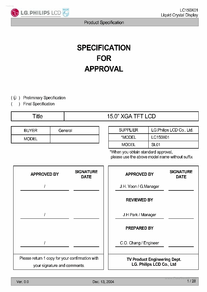 LC150X01-SL01_1757651.PDF Datasheet