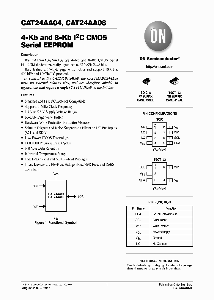 CAT24AA04WI-GT3_1760675.PDF Datasheet