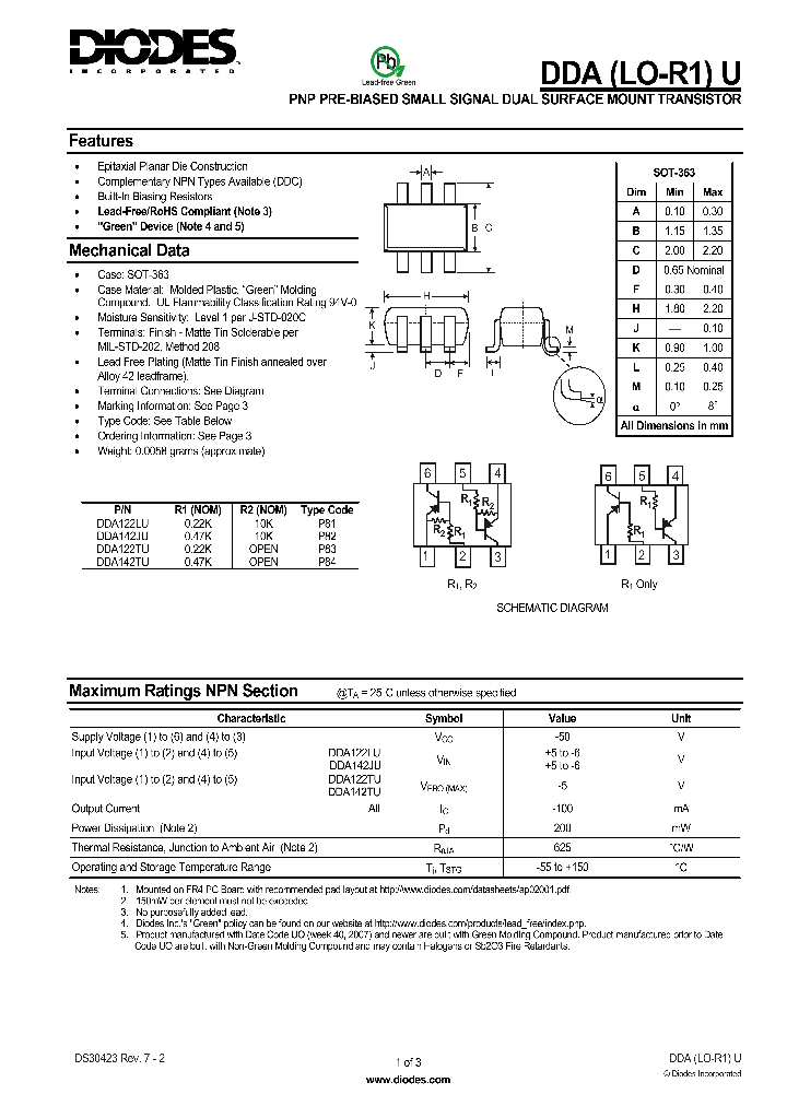 DDA142JU_1760665.PDF Datasheet