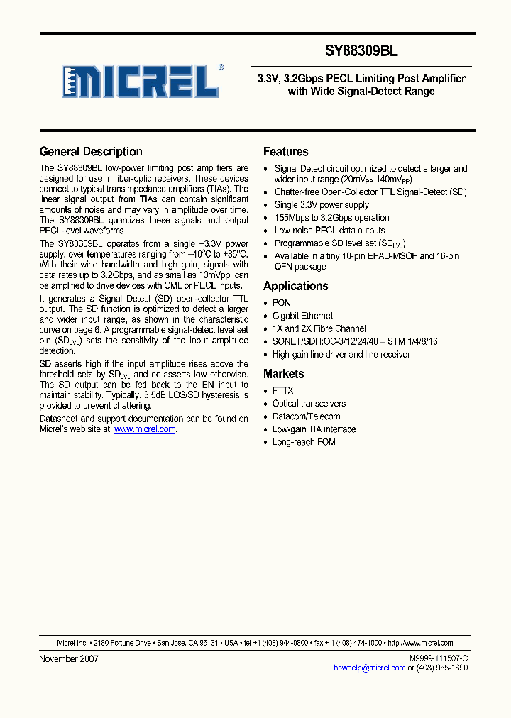 SY88309BLMGTR_1769446.PDF Datasheet