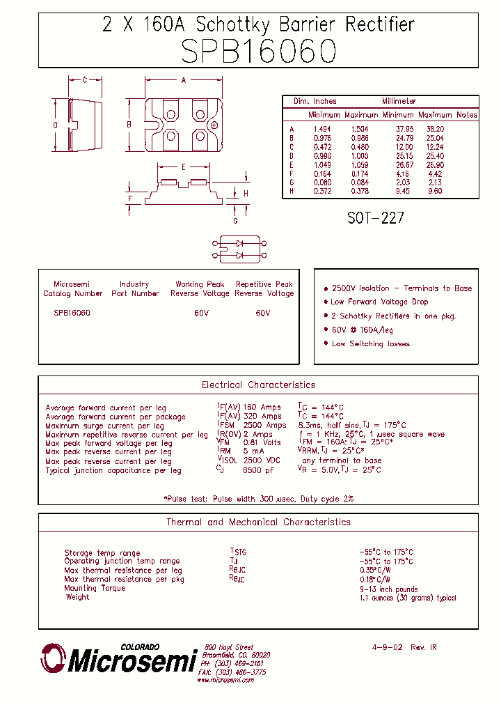 SPB16060_1767744.PDF Datasheet