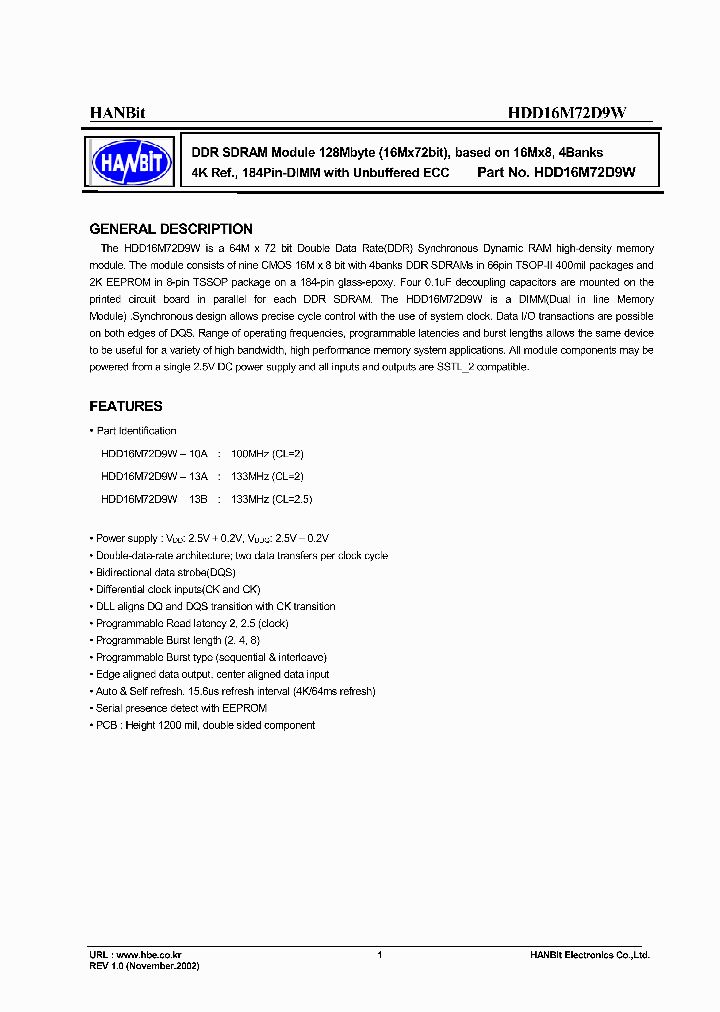 HDD16M72D9W_1477544.PDF Datasheet