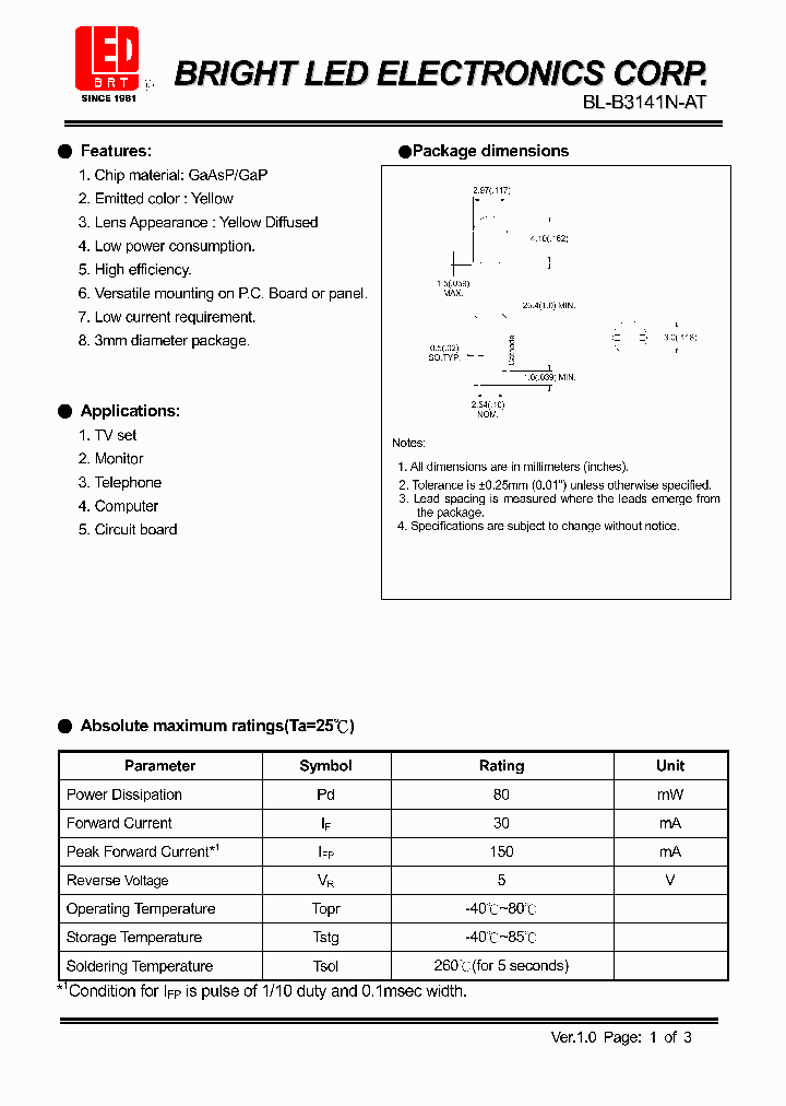 BL-B3141N-AT_1774967.PDF Datasheet
