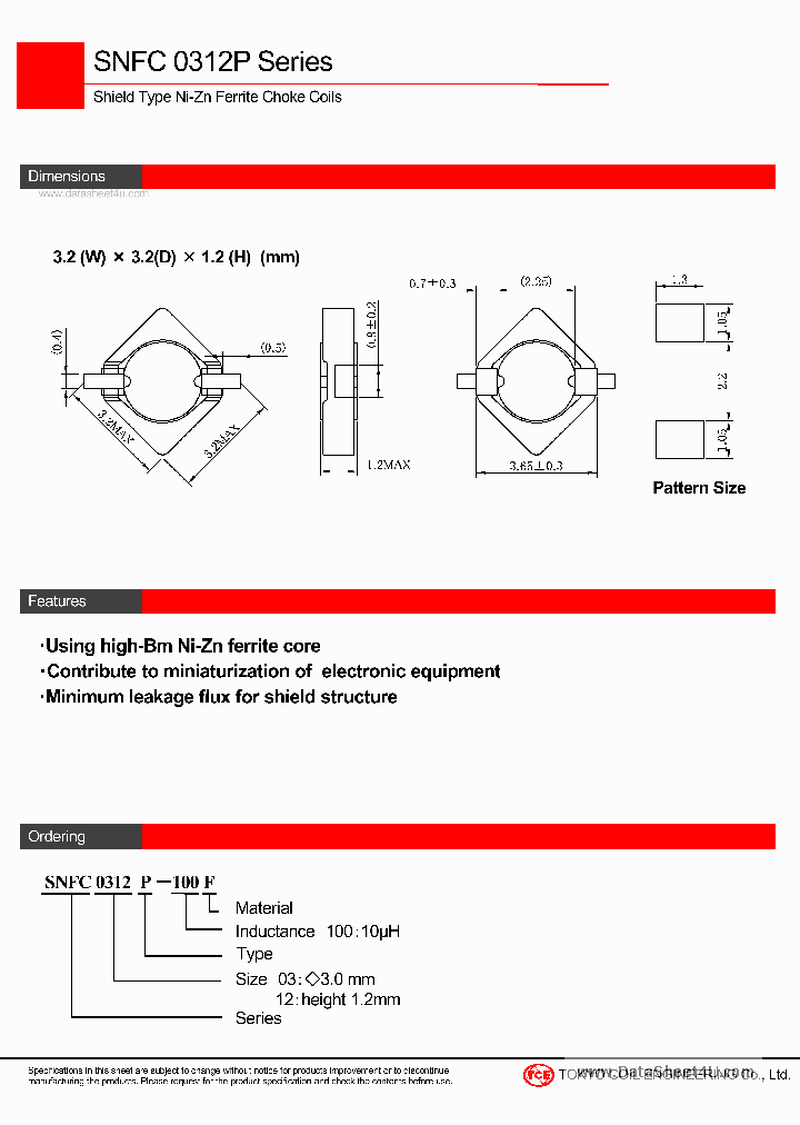 SNFC0312P_1775452.PDF Datasheet