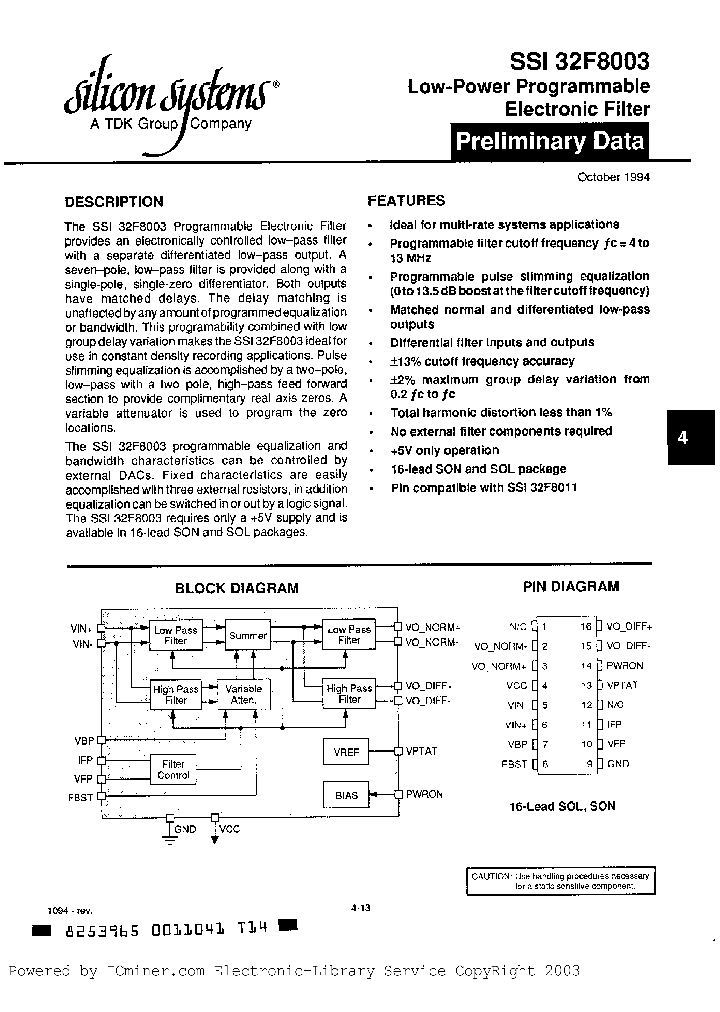SSI32F8003-CN_1477480.PDF Datasheet