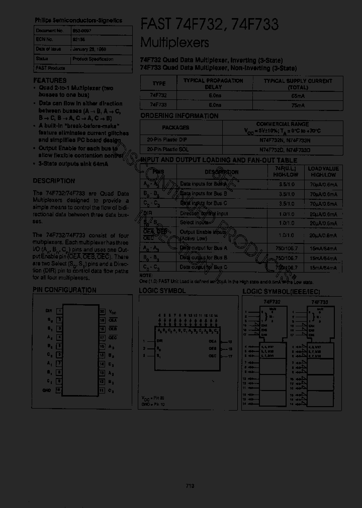 N74F733N-B_1485760.PDF Datasheet