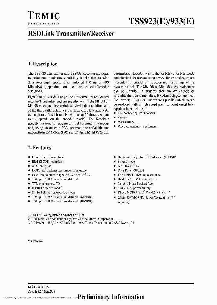 TSS933CC_1480640.PDF Datasheet