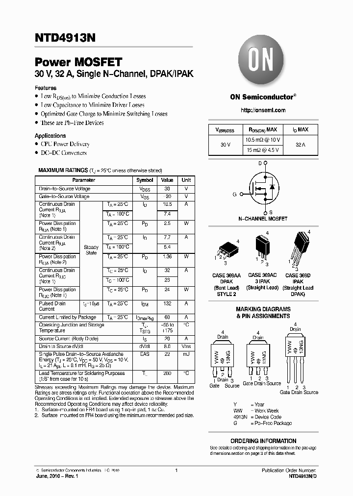 NTD4913N-35G_1484862.PDF Datasheet