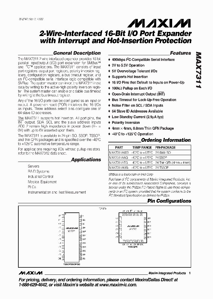 MAX7311_1783651.PDF Datasheet