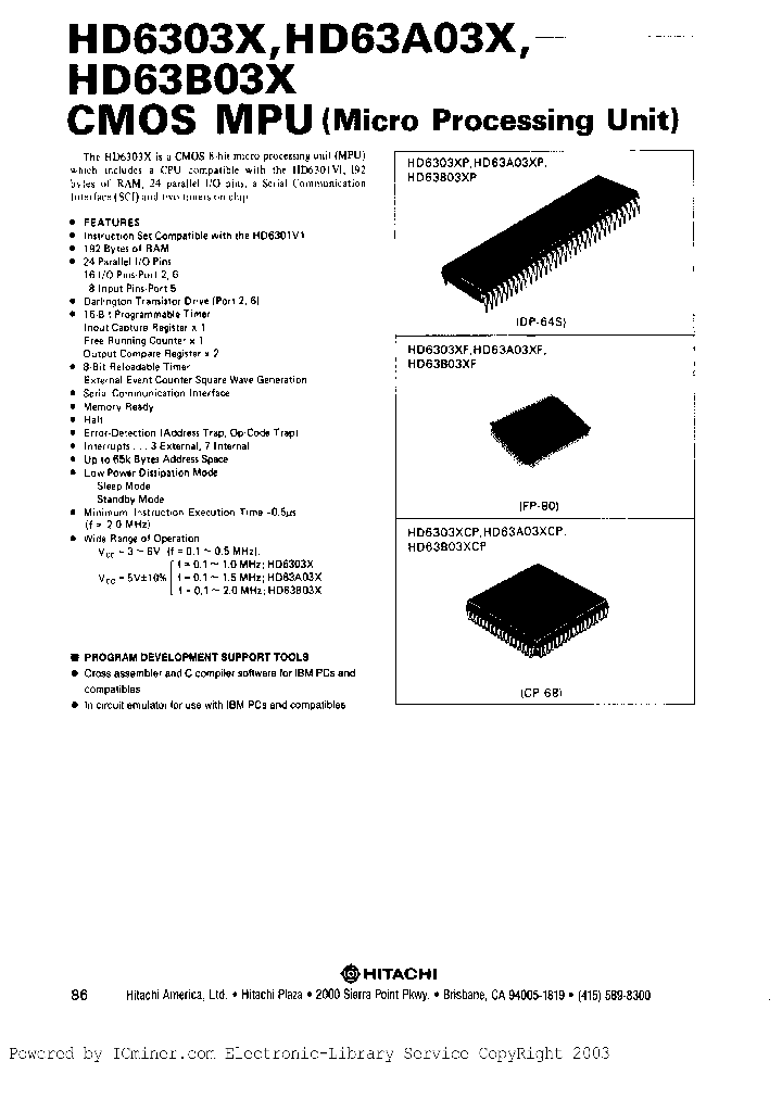 HD63A03YH_1490590.PDF Datasheet