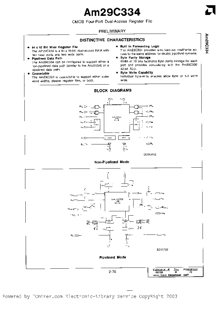 AM29C334-2GC_1499530.PDF Datasheet
