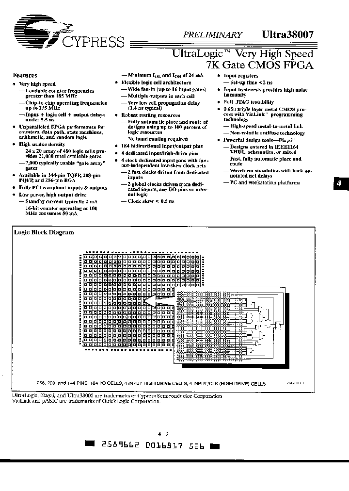 CY38007P144-0AC_1496721.PDF Datasheet