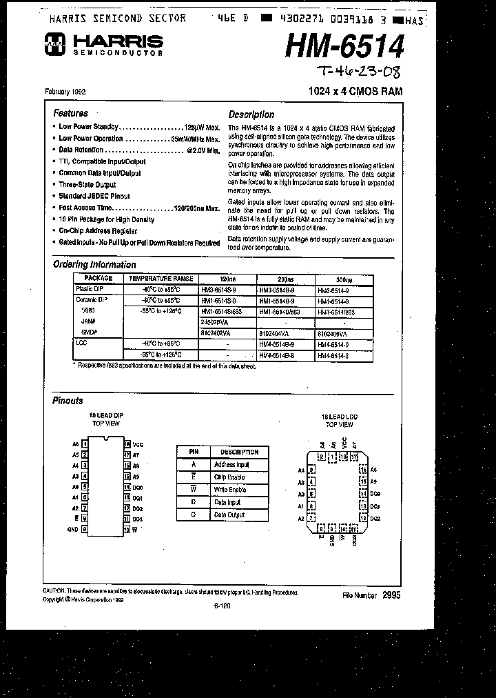 HM4-6514_1502798.PDF Datasheet