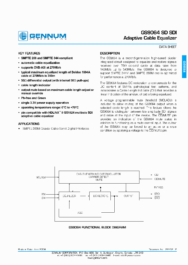 GS9064-CKDE3_1506543.PDF Datasheet