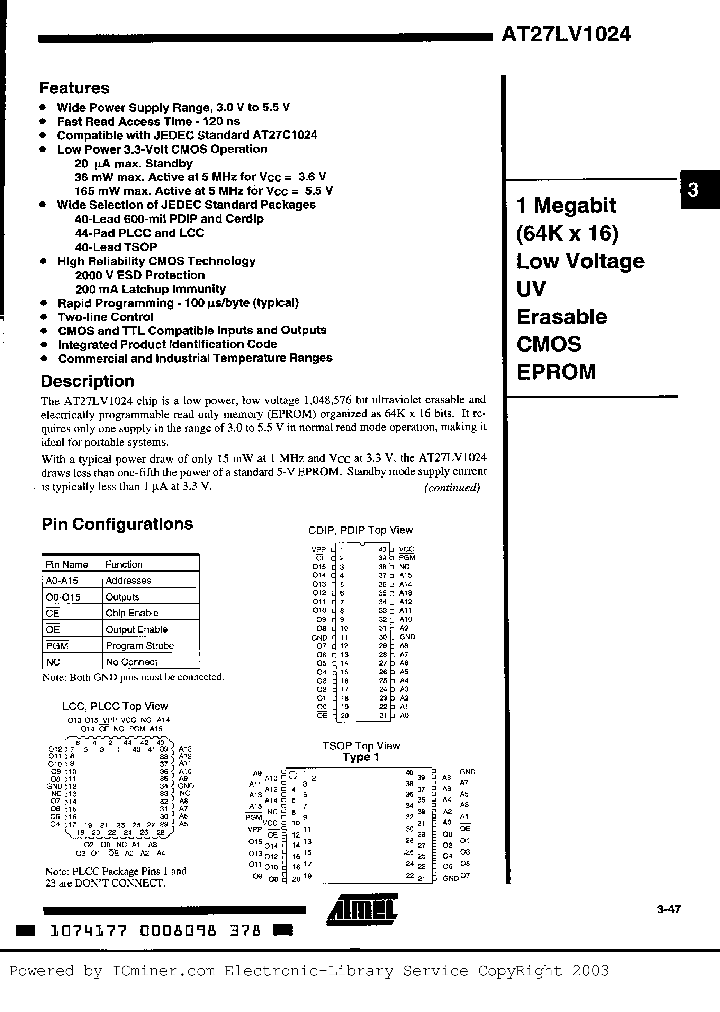 AT27LV1024-25VC_1498574.PDF Datasheet