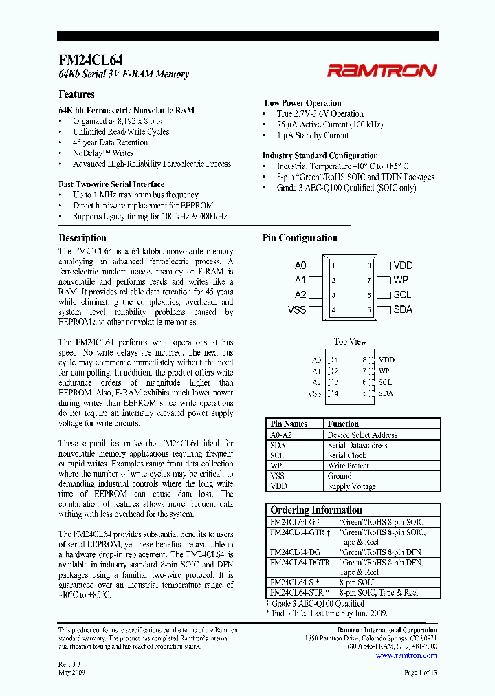 FM24CL64-DGTR_1507232.PDF Datasheet