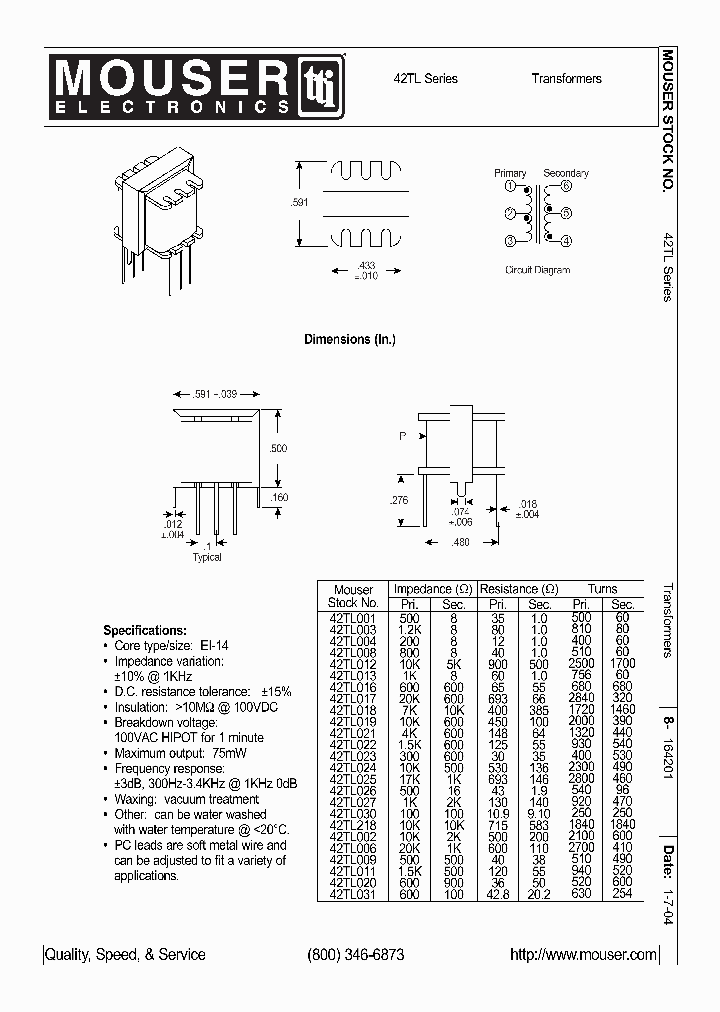 42TL003_1516242.PDF Datasheet